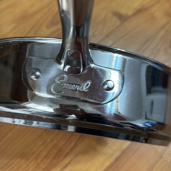 Emeril Stainless Steel Fry Pans Cookware Skillets 10", 8" and 3 Q - Picture 3 of 5